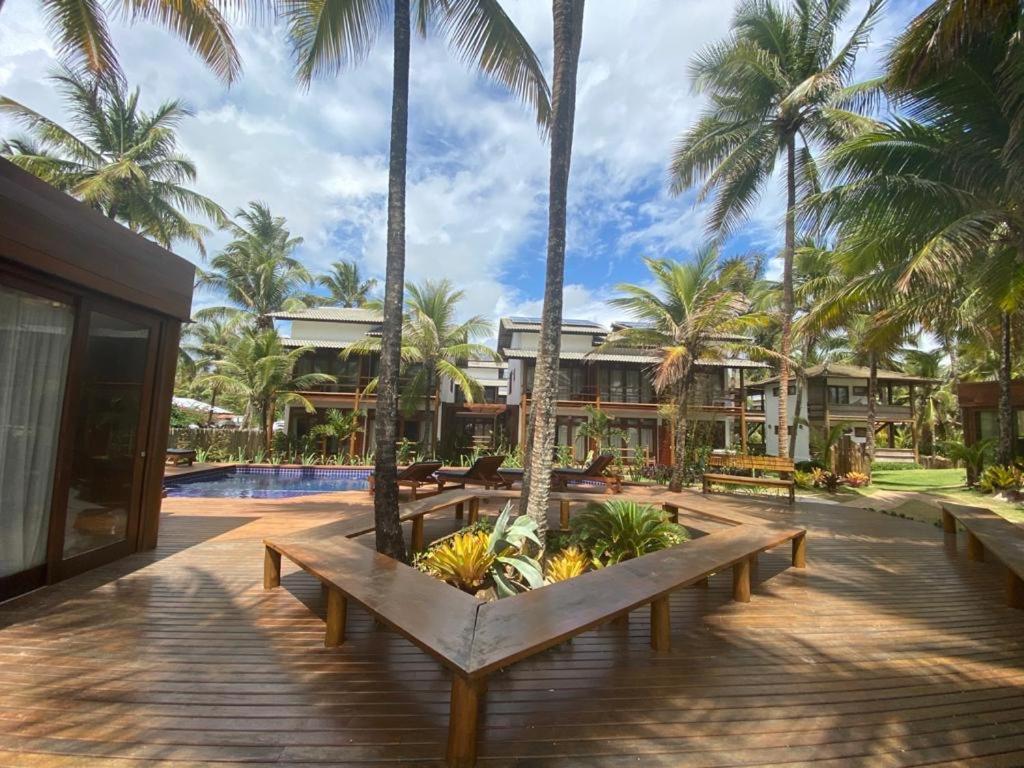 Marau Beach House Flat 107 Pe Na Areia - Dreamland Apart Taipu De Fora Barra Grande-Ba Barra Grande  Eksteriør billede